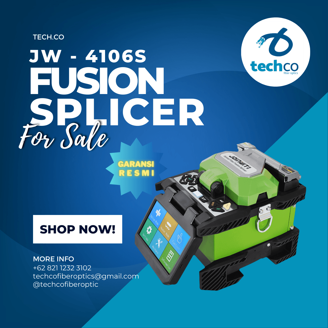 JW-4106S Fusion Splicer